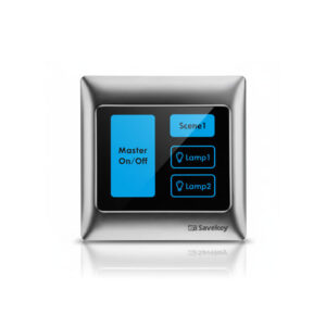 کلید هوشمند دو پل روشنایی مستردار Savekey