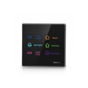 کلید هوشمند روشنایی سری رنگین کمانی Savekey